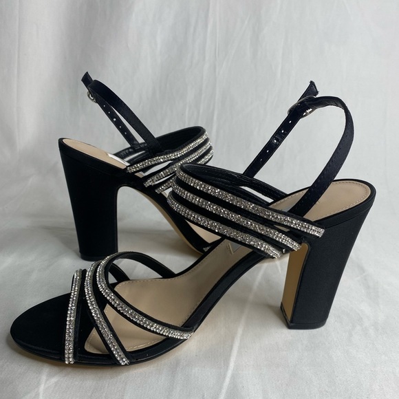Women Nina black Shandra High Heel sandal - Picture 8 of 10